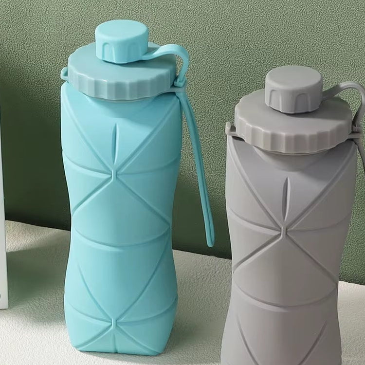 gourde-pliable-bleue