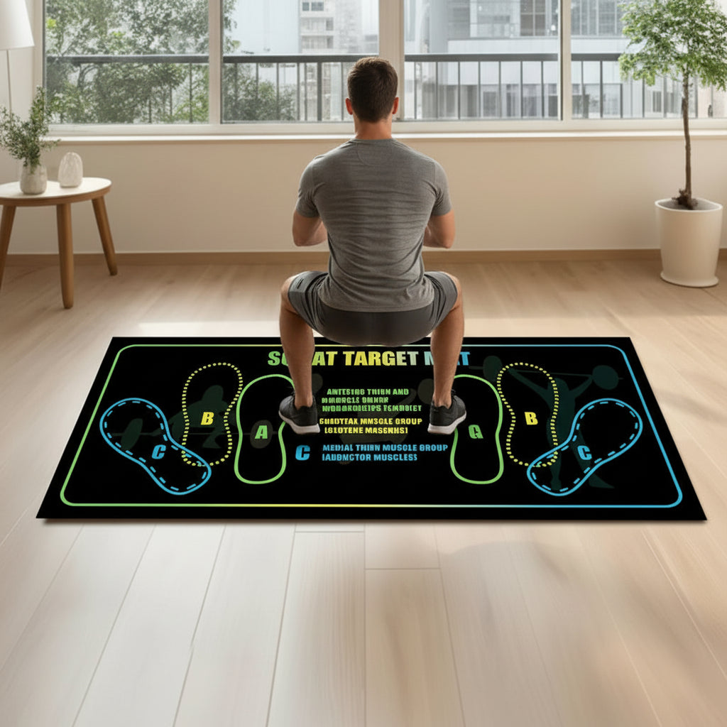 tapis de gym squat