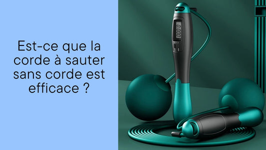 Est-ce que la corde à sauter sans corde est efficace ?