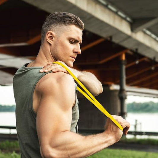 Élastique musculation exercices multiples