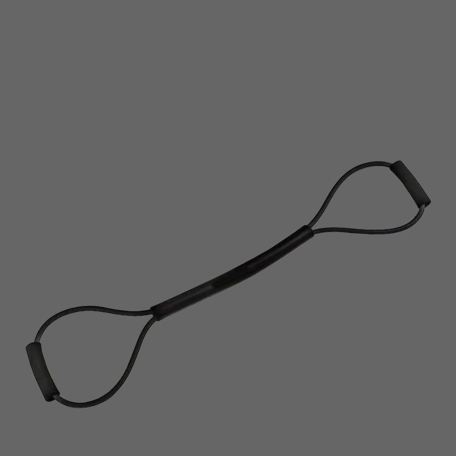 Élastique musculation noir