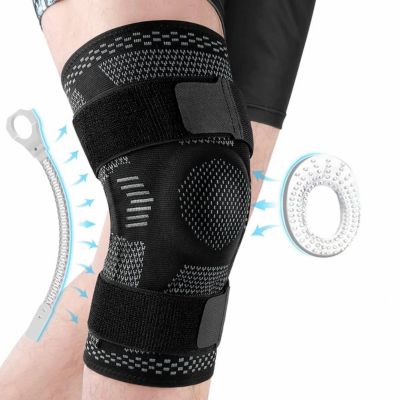 Genouillère-pour-arthrose-noir