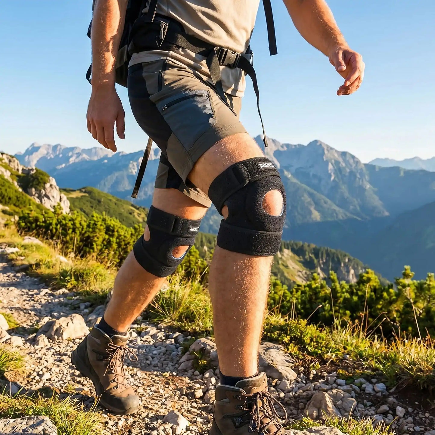 Genouillere rotulienne pour le sport randonnee
