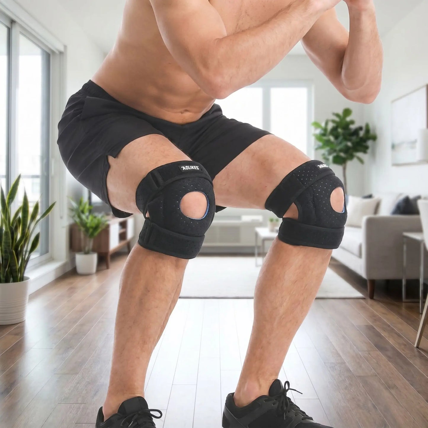 Genouillere rotulienne pour le sport silicone 3D