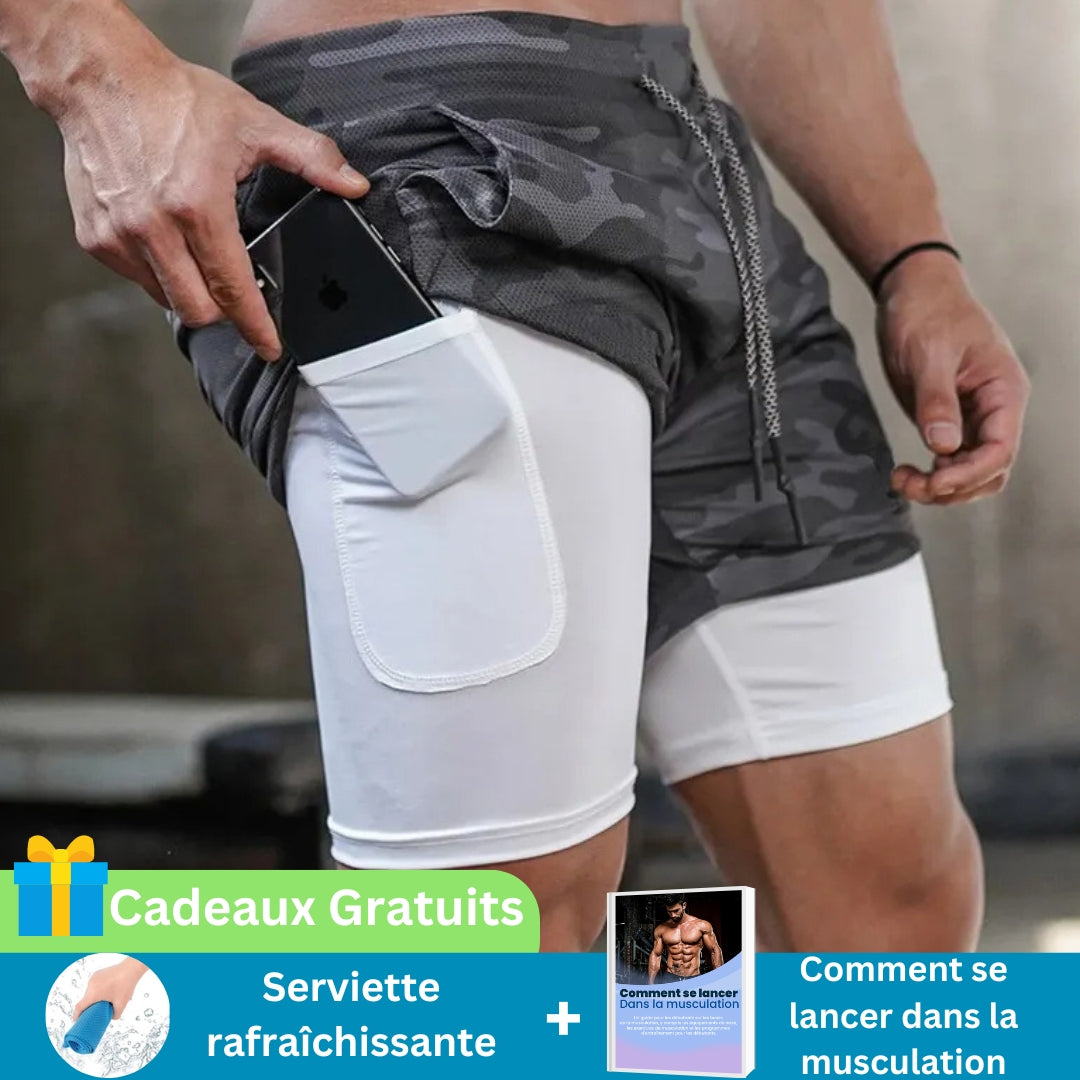 SmartShort™| Short de sport multifonction