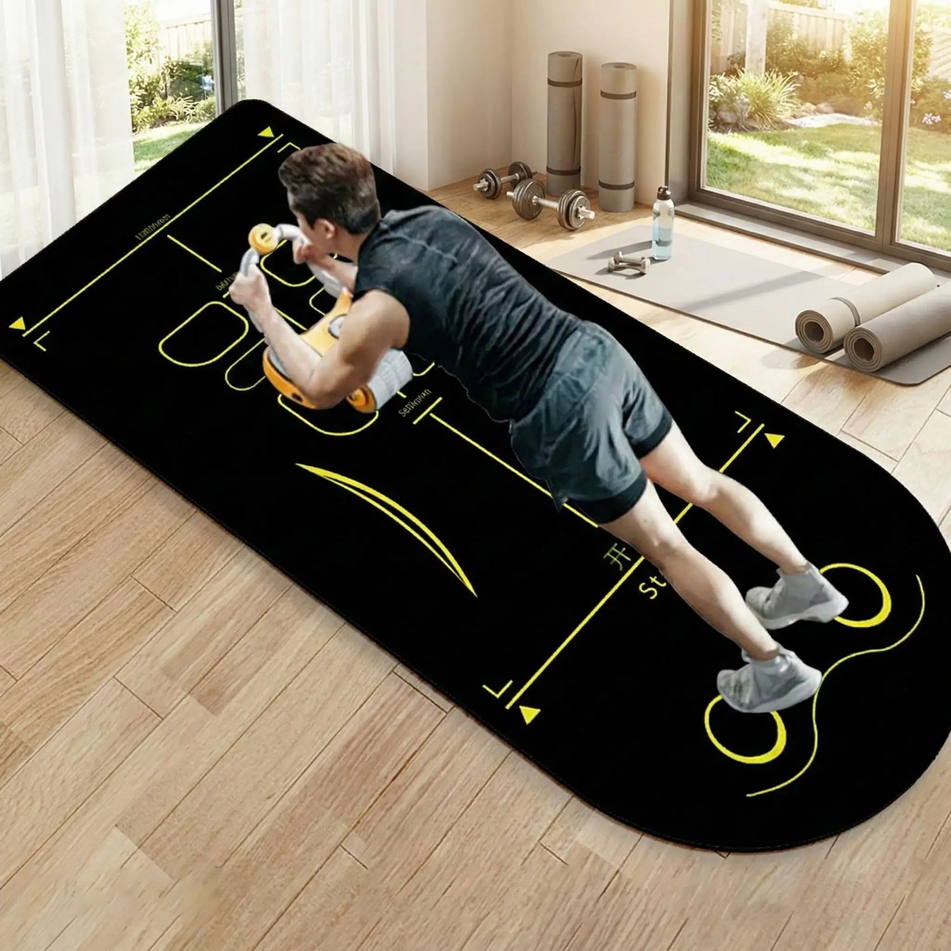 Tapis de Sol Sport pratique abdos