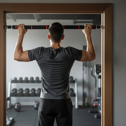 Barre de traction porte ajustable 