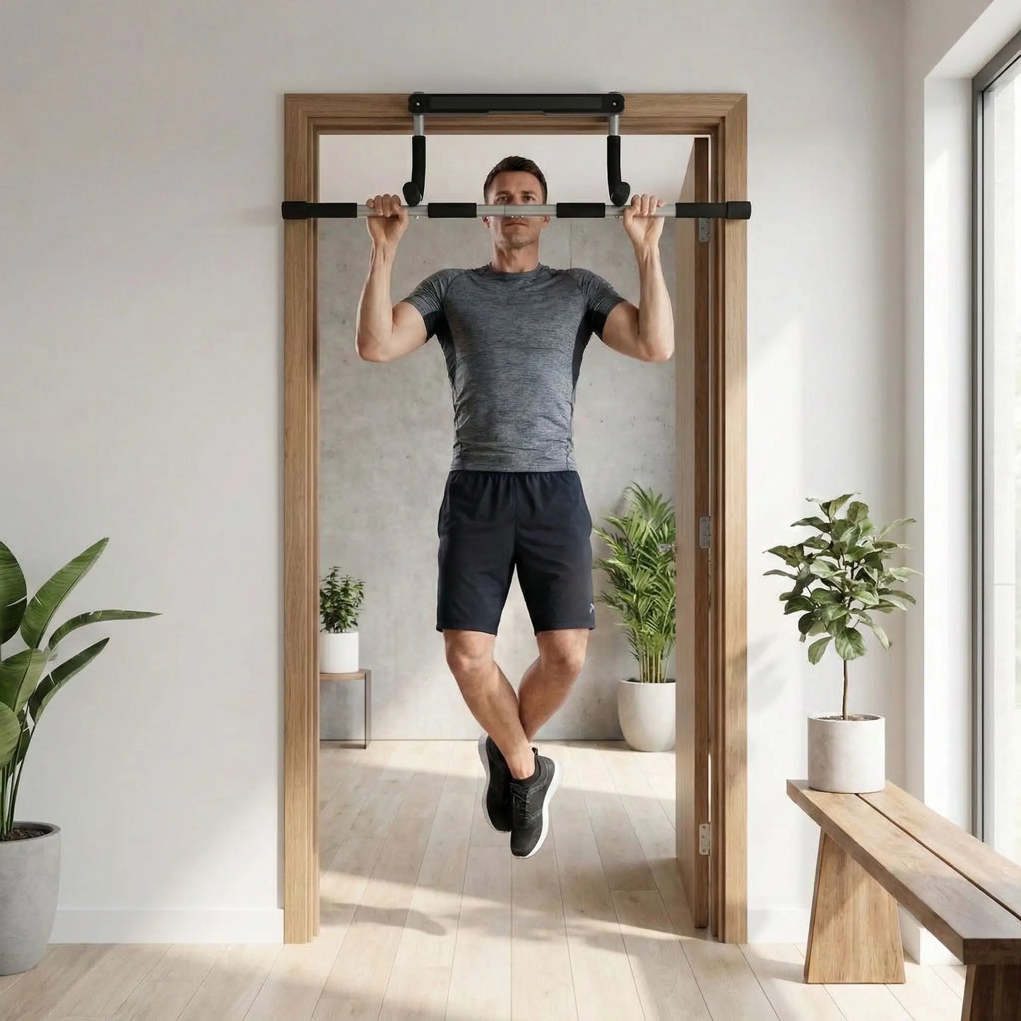 Barre de traction porte | protection supérieure