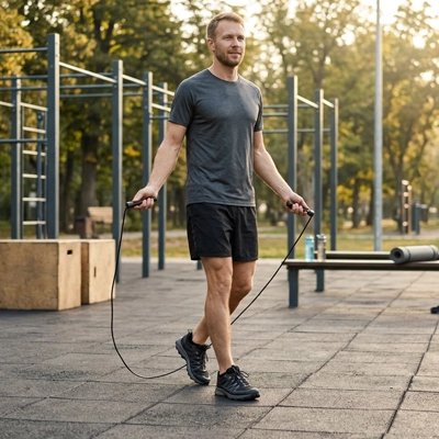Corde à sauter booste cardio