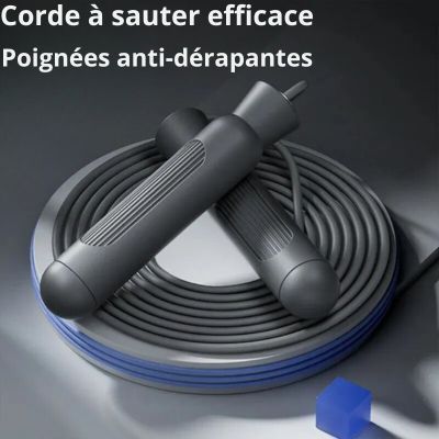 corde a sauter poignees confortables
