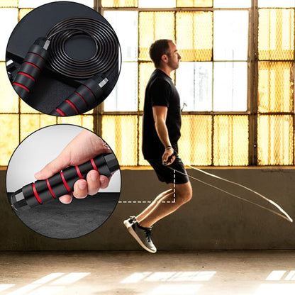 corde a sauter poignees confortables
