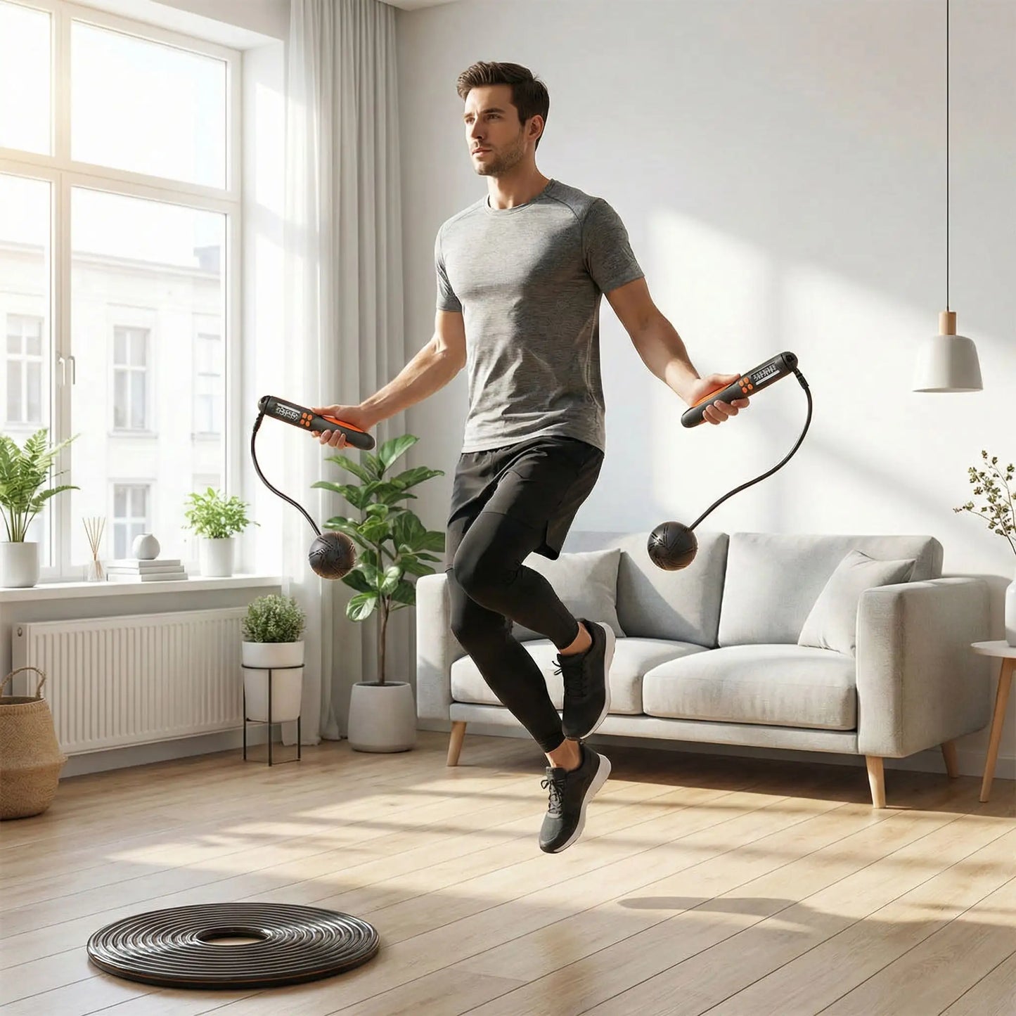 corde a sauter sans corde appartement