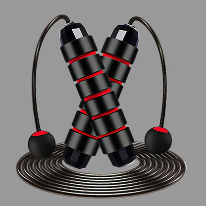 corde a sauter sans fils rouge