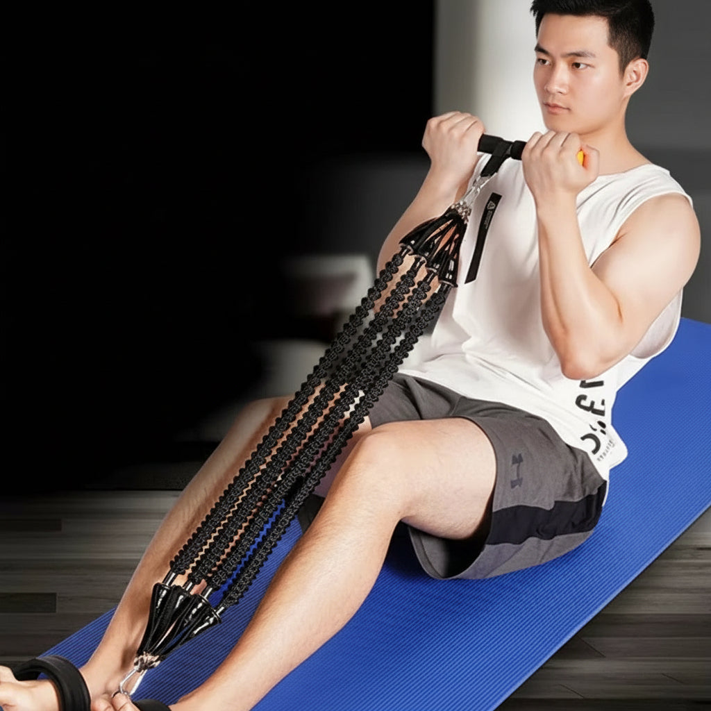 elastique-musculation-entrainement-maison