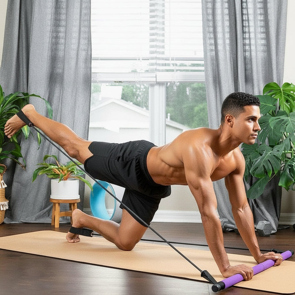 Éastique musculation pratique maison