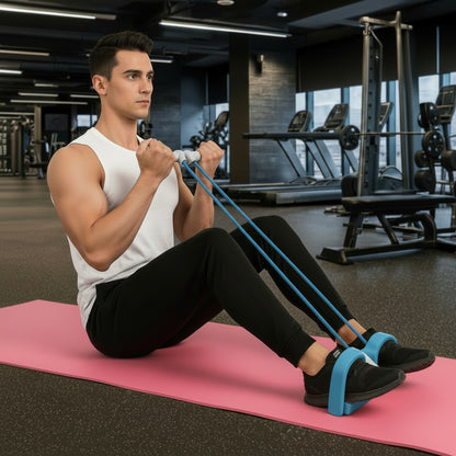 Élastique musculation utilisé partout