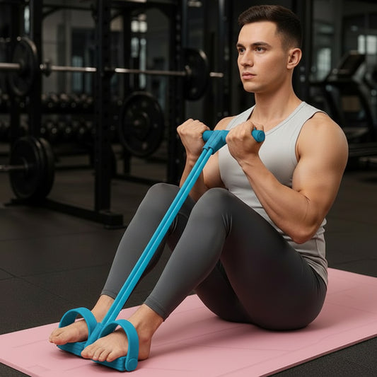 Élastique musculation bleu