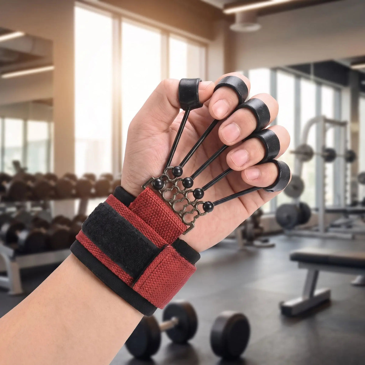 finger grip rouge