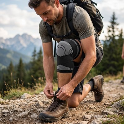 Genouillère rotulienne pour le sport​ confortable
