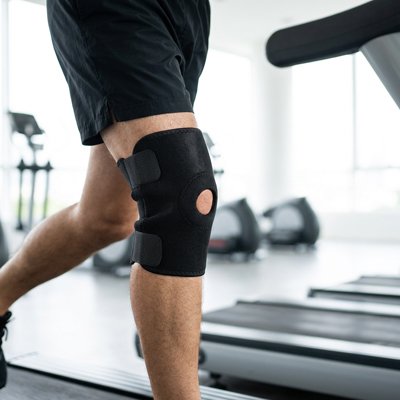 Genouillère rotulienne pour le sport​ maintien renforcé