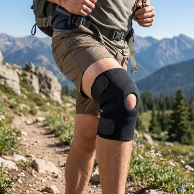 Genouillère rotulienne pour le sport​ randonnee