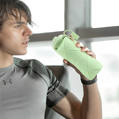 gourde-pliable-vert