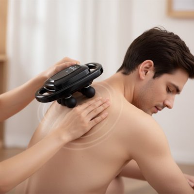 Pistolet a massage dos