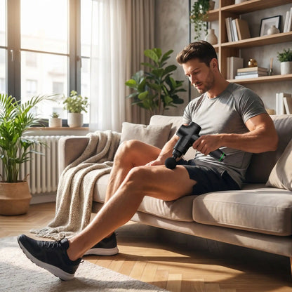 pistolet de massage cuisse
