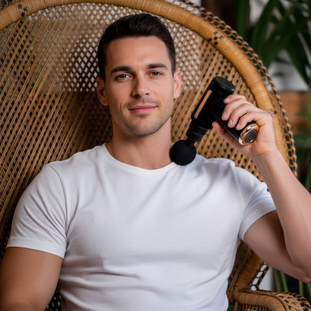Pistolet de massage ergonomique