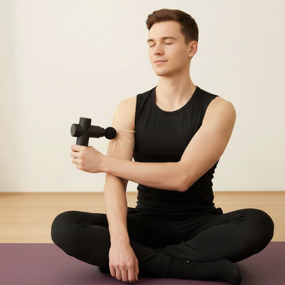 Pistolet de massage musculaire ergonomique