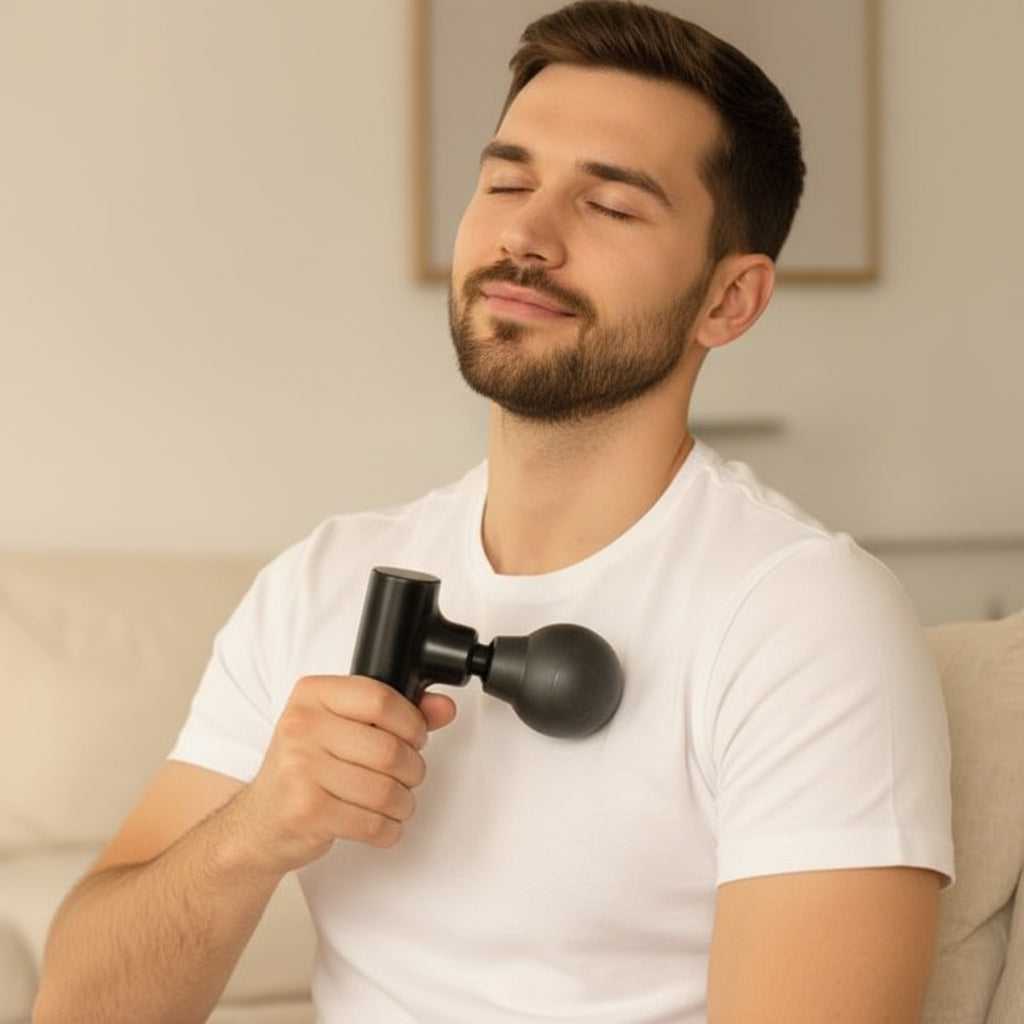 Pistolet massage epaule