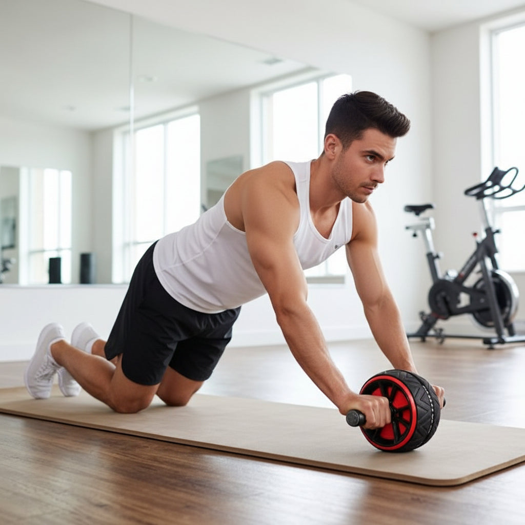 Roue abdominale compact