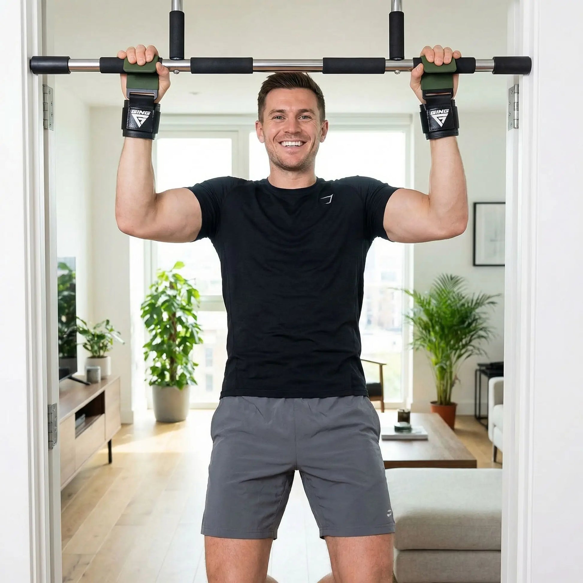 sangle de tirage avec crochet muscu securitaire