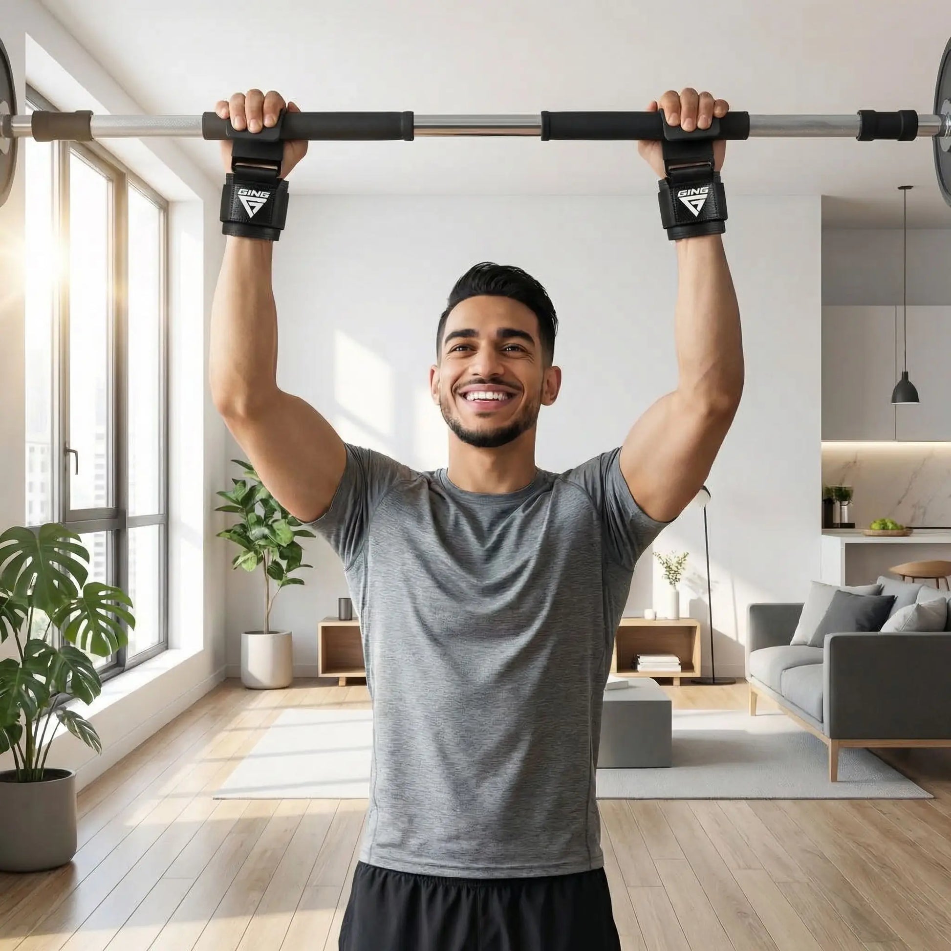 sangle de tirage crochet muscu protection poignets