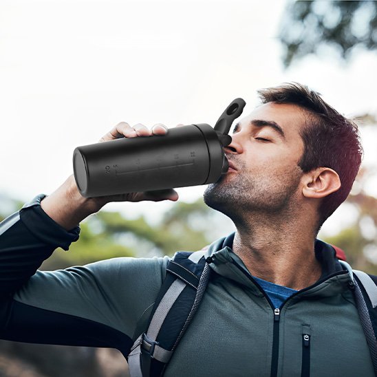 Shaker graduations visibles