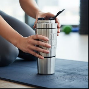 Shaker proteine étanche anti-fuite