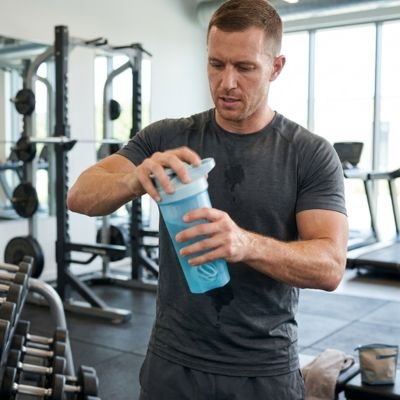 Shaker protéines ergonomique