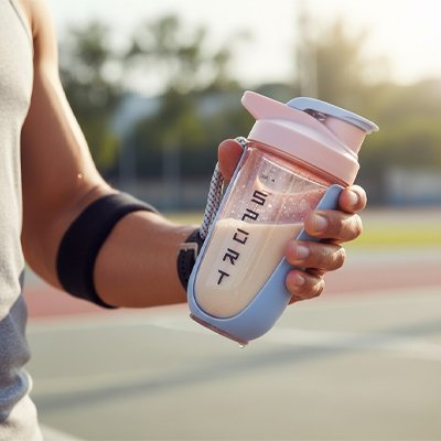 Shakers proteine ergonomique