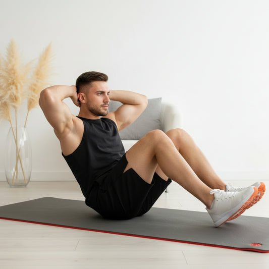 Tapis de gym anti dérapant