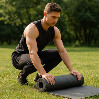 Tapis de  gym polyvalence
