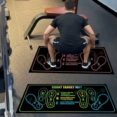 tapis de gym squat precis