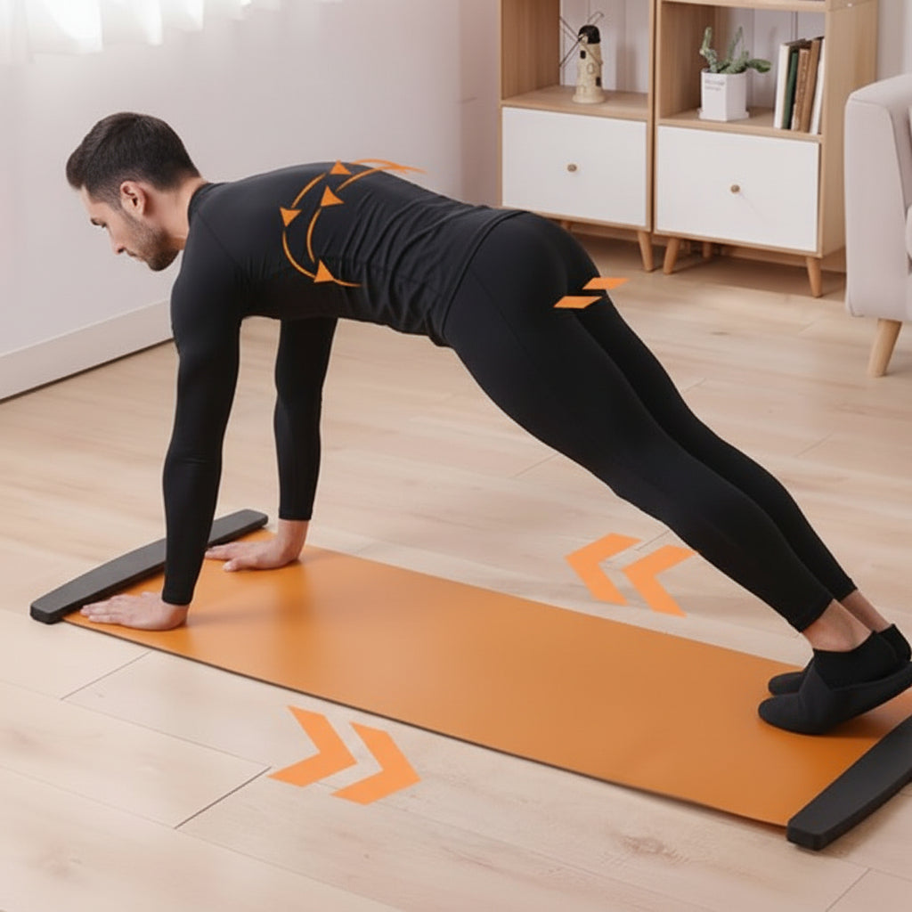 Tapis de sport rebords anti collisions